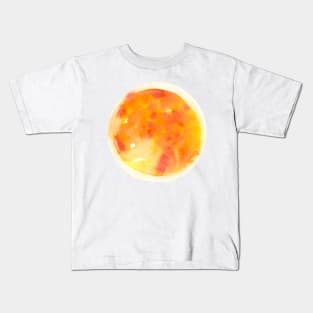 Sun Watercolor Illustration Kids T-Shirt